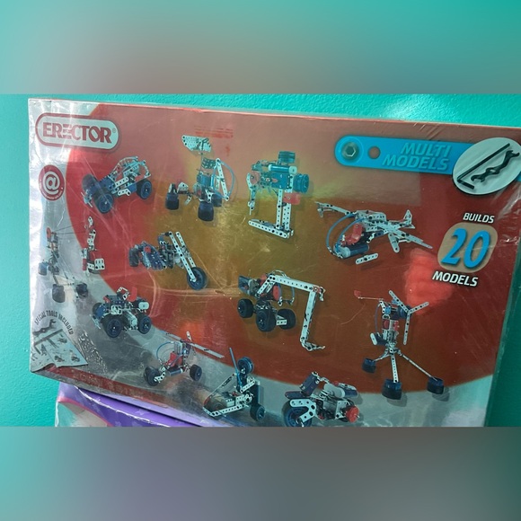Erector Multi Model Building Set (20 Models) - Picture 1 of 4